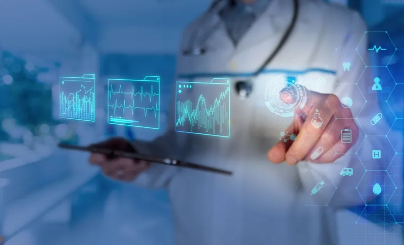 SigXA patient dashboard showing AI-powered clinical insights and analytics